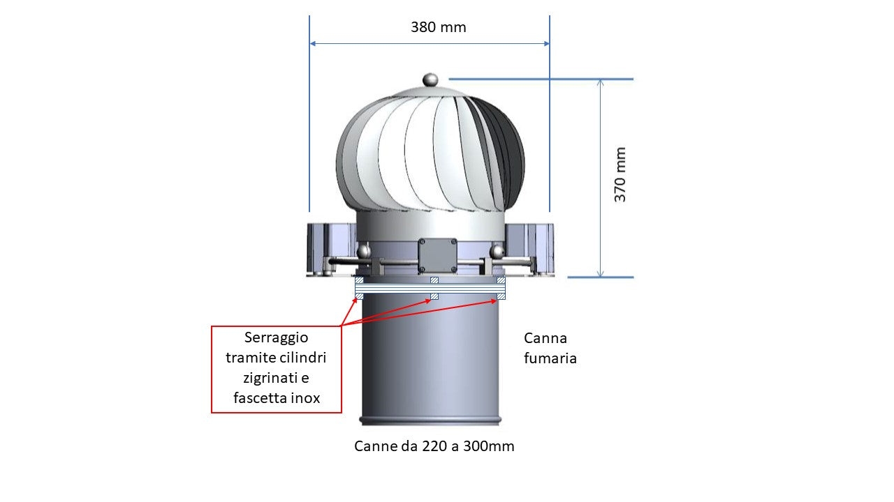 ElectroAspiroMatic   aspiratore SILENZIOSO  per  Camini e ricambio aria